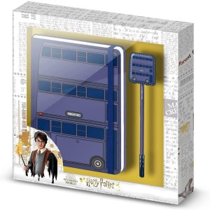 Harry Potter Gadget - Pack with ballpoint pen and Night Bus diary