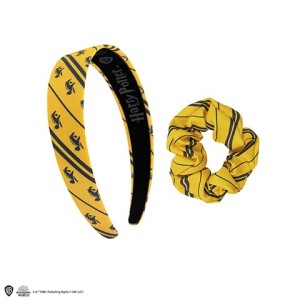 Harry Potter Gadget - Hufflepuff hairband and scrunchies