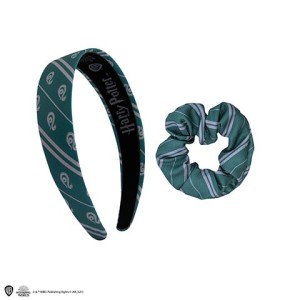 Harry Potter Gadget - Slytherin hairband and scrunchies