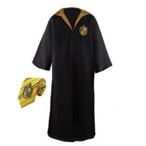 Harry Potter Stemma Tassorosso Canotta Donna - Black Heather, Vestibilità Rilassata