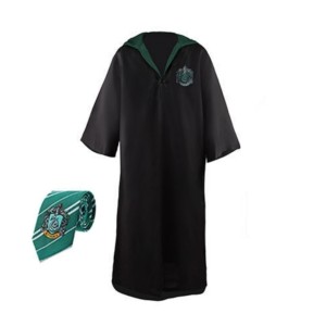 Harry Potter clothes - Slytherin official robe and tie