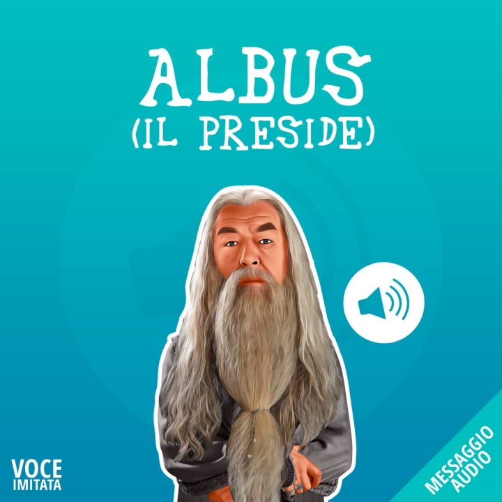 Personalized voice message with Albus...