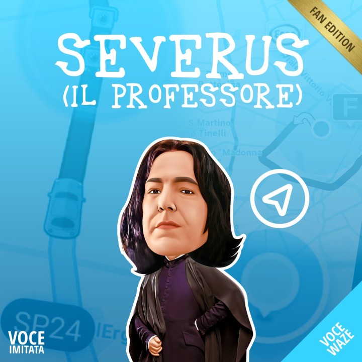 Navigator with Snape's voice