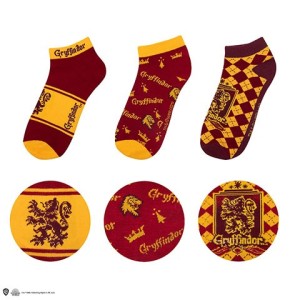 Das Set von 3 Sockenpaare von Gryffindor