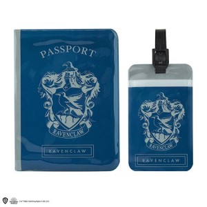 Harry Potter- Passport holder and badge for the Ravenclaw suitcase
