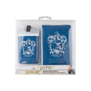 Harry Potter- Passport holder and badge for the Ravenclaw suitcase