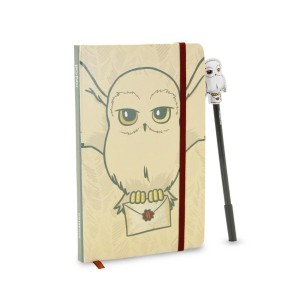 Die Harry Potter und Edvidge Agenda mit Stift