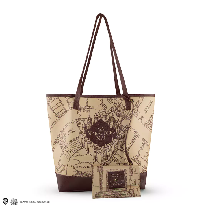 Harry Potter Marauder's map witch bag