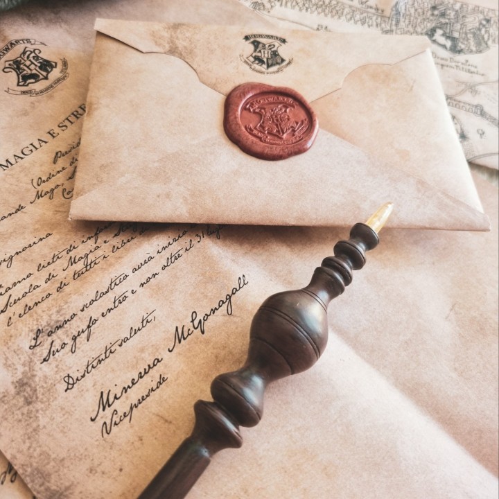 Personalized Acceptance Letter + Wand...
