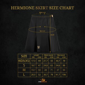Hogwarts Schoolgirl skirt - Hermione Granger Cosplay