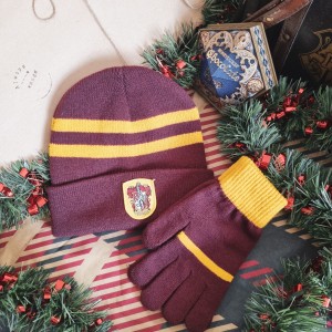 Harry Potter Offizieller Gryffindor-Hut und Handschuhe