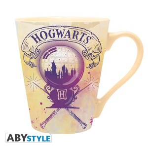 Set Harry Potter tazza Amortentia agenda Hogwarts e portachiavi Edvige