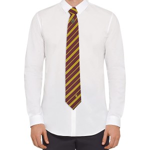 Harry Potter - Die Gryffindor-Deluxe-Krawatte mit Brosche