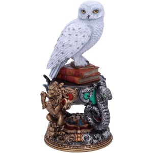 Hedwig-Skulptur in Hogwarts