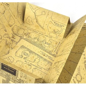 Noble Collection official Marauder's Map