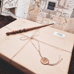 Mystery Wand box: handcrafted wooden wand and 10 objects
