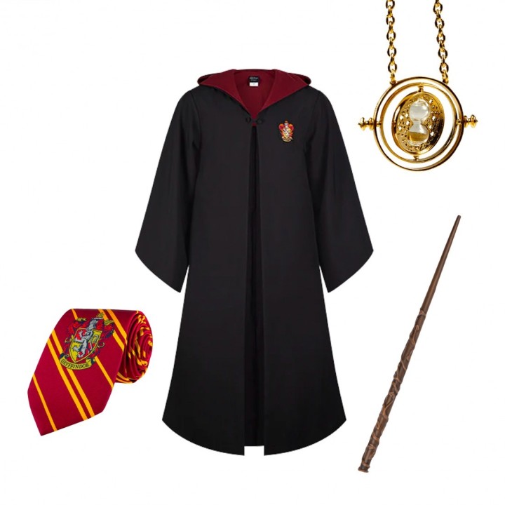 Vestiti Harry Potter  Kit Toga Grifondoro HERMIONE