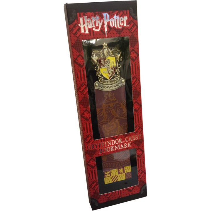 NOBLE COLLECTIONS HARRY POTTER GRYFFINDOR CREST BOOKMARK SEGNALIBRO