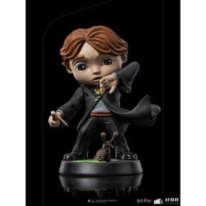 Ron weasley con la bacchetta rotta figura da collezione