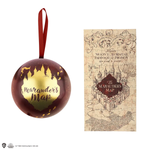 Harry Potter decorazione Natalizia Pallina Mappa Malandrino