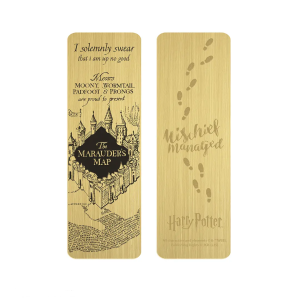 Harry Potter Segnalibro in Metallo Mappa del Malandrino