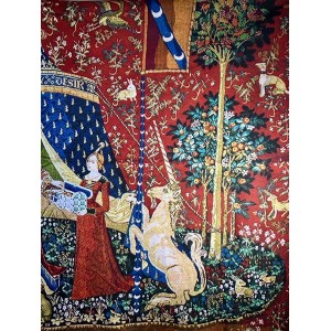 Arazzo casa Grifondoro “La Dama e il Leone”