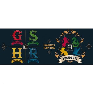 Harry Potter Hogwarts houses mug