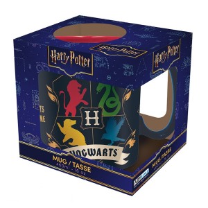 Harry Potter Hogwarts houses mug
