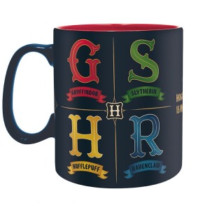 Harry Potter Hogwarts houses mug