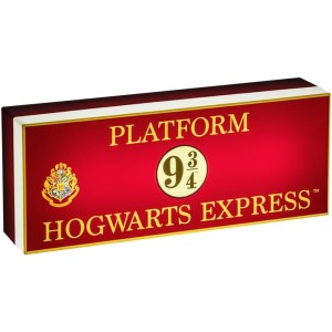 Lampada insegna Binario 9 3/4