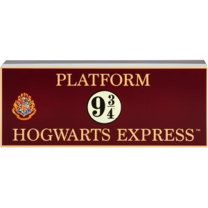 Lampada insegna Binario 9 3/4