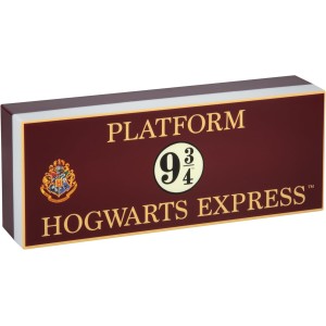 Lampada insegna Binario 9 3/4