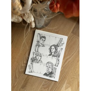 Illustrazione esclusiva firmata dalle voci di Hogwarts