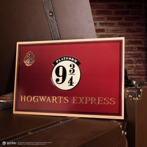 Targa decorativa Harry Potter Binario 9 ¾