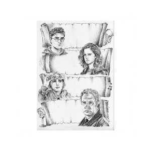 Illustrazione esclusiva firmata dalle voci di Hogwarts