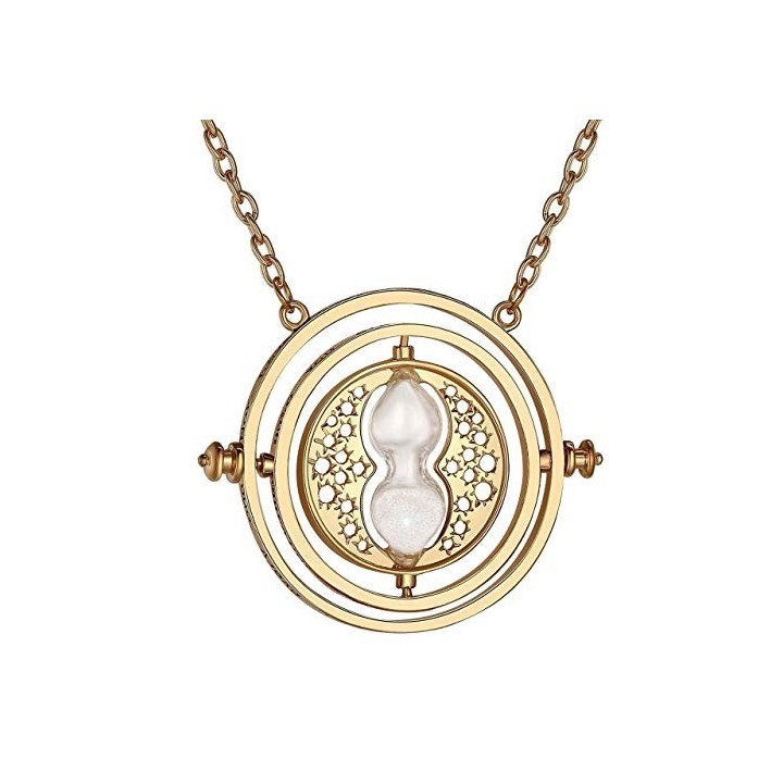 Harry Potter Time Turner (Gira Tempo) | Collana Donna Ufficiale, Colore Argento