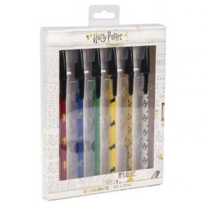 Ein Six-Pack Kugelschreibern von Harry Potter