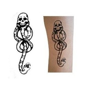 Harry Potter Death Eaters Dark Mark Tattoos