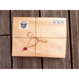 Mystery Wand box : bacchetta artigianale in legno e 10 oggetti