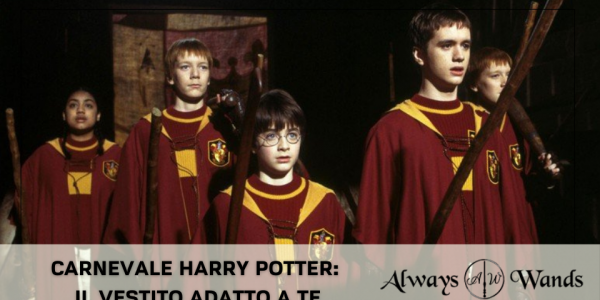 Carnevale Harry Potter: il vestito adatto a te