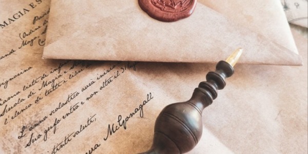 Lettera di ammissione a Hogwarts personalizzata + bacchetta magica