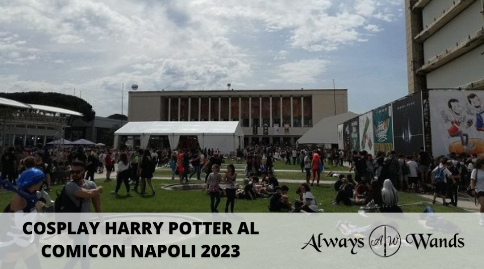 Cosplay Harry Potter al Comicon Napoli 2023
